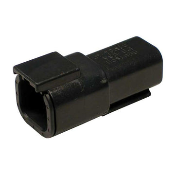 DEUTSCH DTM04-4P-E004 DTM 4-Pin Black Male Connector
