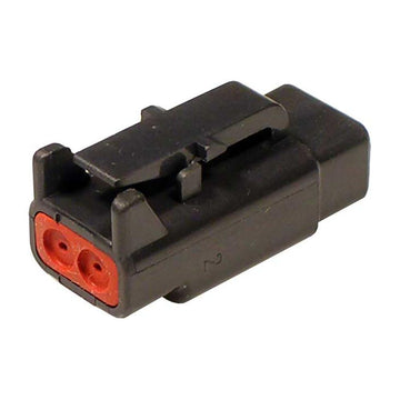 DEUTSCH DTM06-2S-E004 DTM 2-Pin Black Female Connector