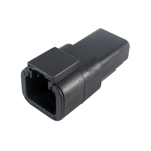 DEUTSCH DTP04-2P-E004 DTP 2-Pin Black Male Connector