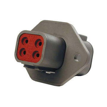 DEUTSCH DTP04-4P-L012 DTP 4-Pin Flange Male Connector