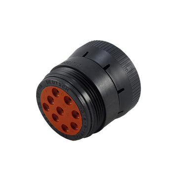 DEUTSCH HD16-9-1939S HD10 9-Pin Black Female Connector