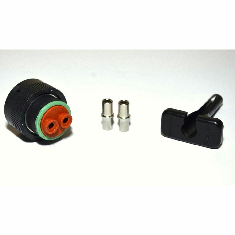 Deutsch 100AMP HPD20 2-Pin, 4AWG Closed Barrel Solid Contact Kit & Tool