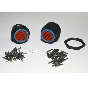 Deutsch HDP20 31-Pin Bulkhead Connector & RING kit, 14-16AWG Closed Barrel Contacts