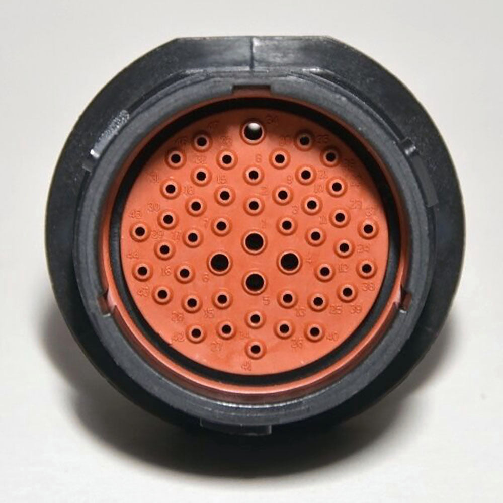 Deutsch HDP20 47-Pin Bulkhead Connector kit, 14, 20AWG Closed Barrel C ...